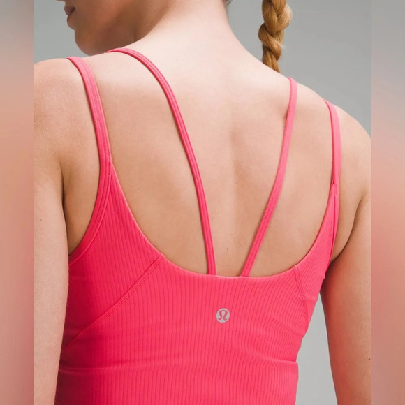 🆕💕 Lululemon Align Strappy Ribbed Tank - Glaze Pink - Picture 9 of 9